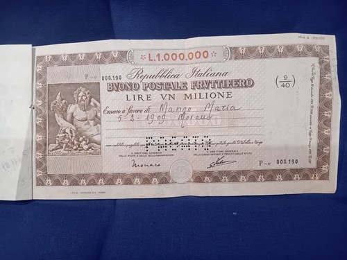 Buono postale fruttifero - ,