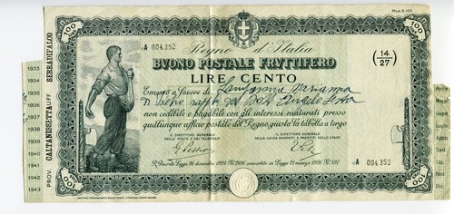 Buono fruttifero postale - fruttifero,