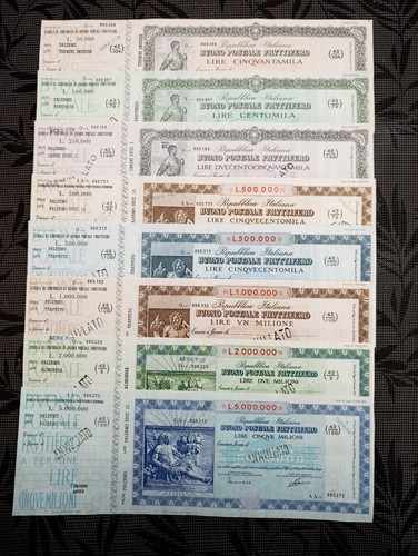 Lotto diversi buoni - 8,
